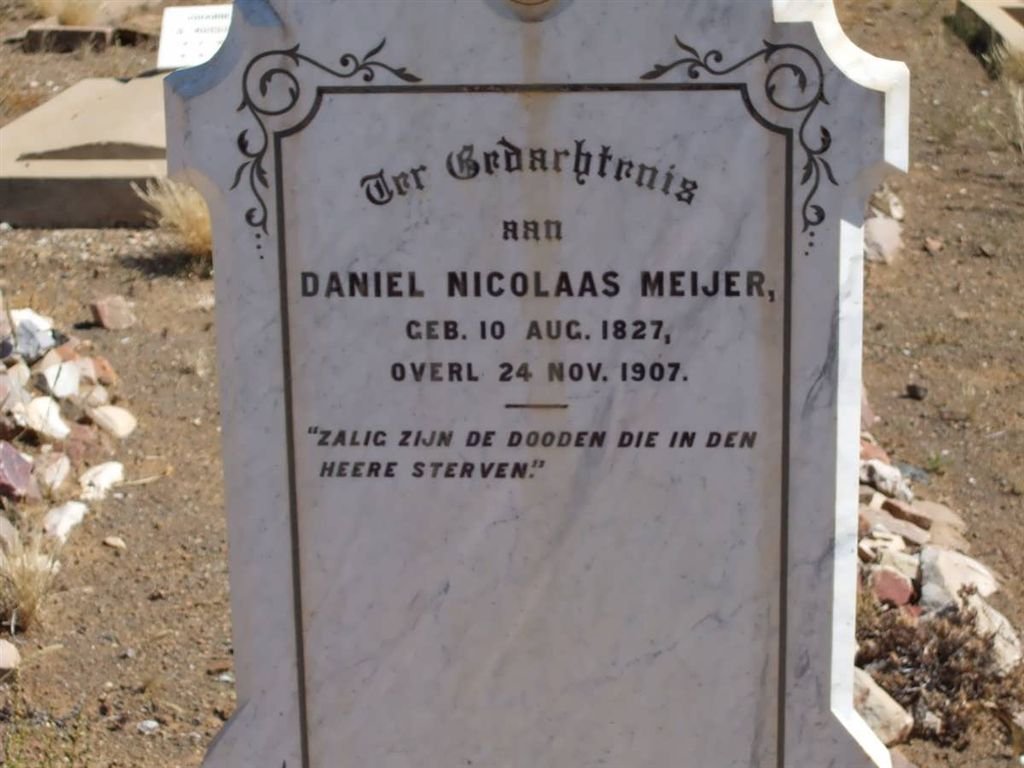 MEIJER Daniel Nicolaas 1827-1907