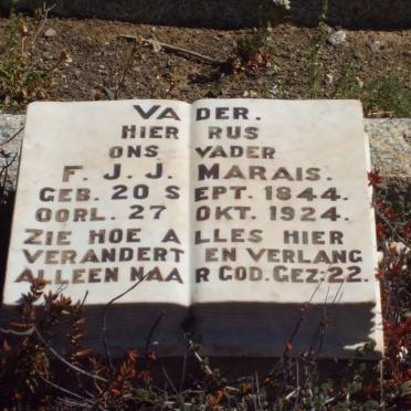 MARAIS F.J.J. 1844-1924