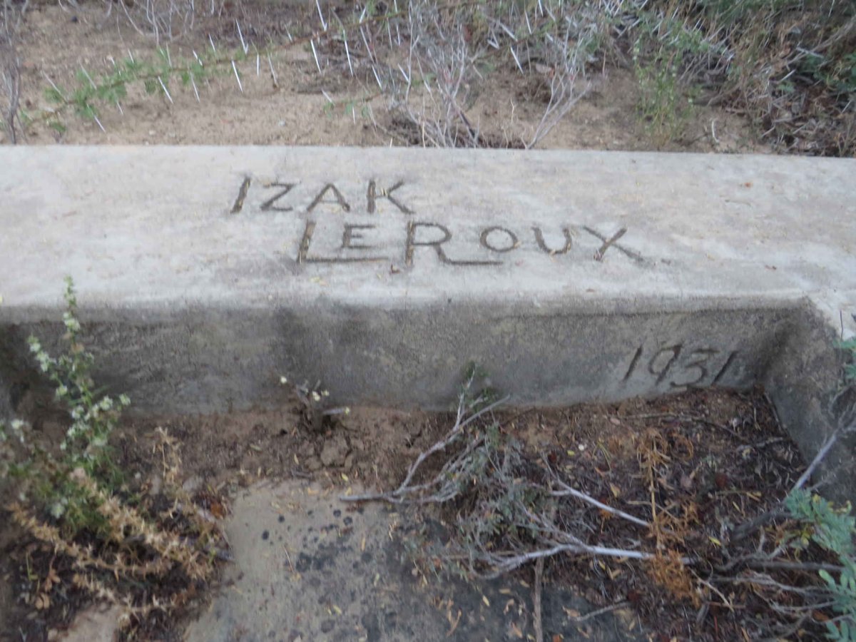 ROUX Izak, le