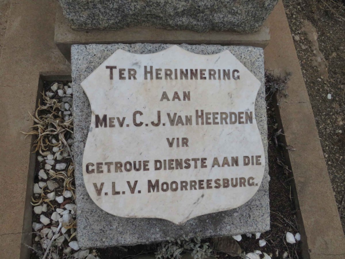HEERDEN C.J., van