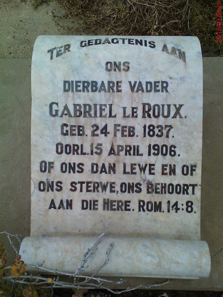 ROUX Gabriel, le 1837-1906