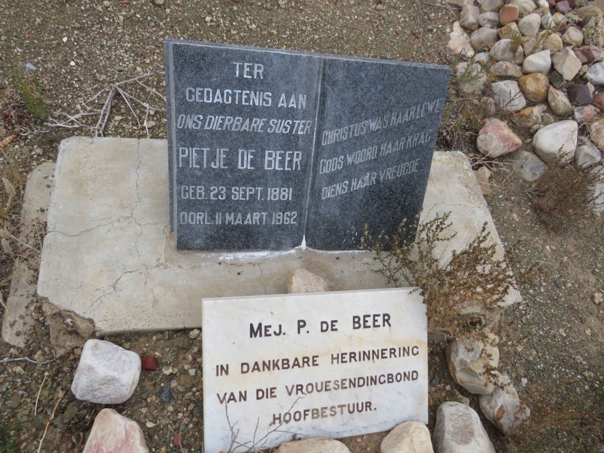 BEER Pietje, de 1881-1962