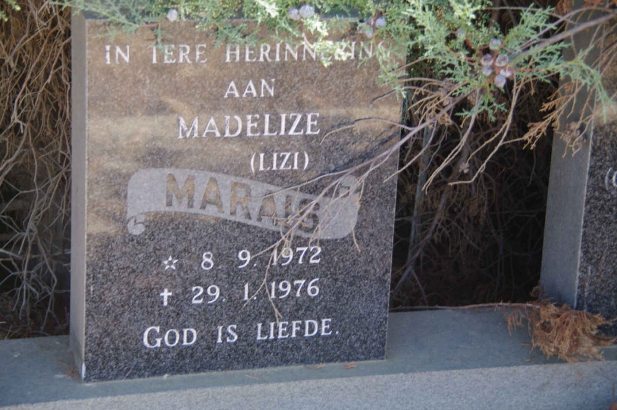 MARAIS Madelize 1972-1976