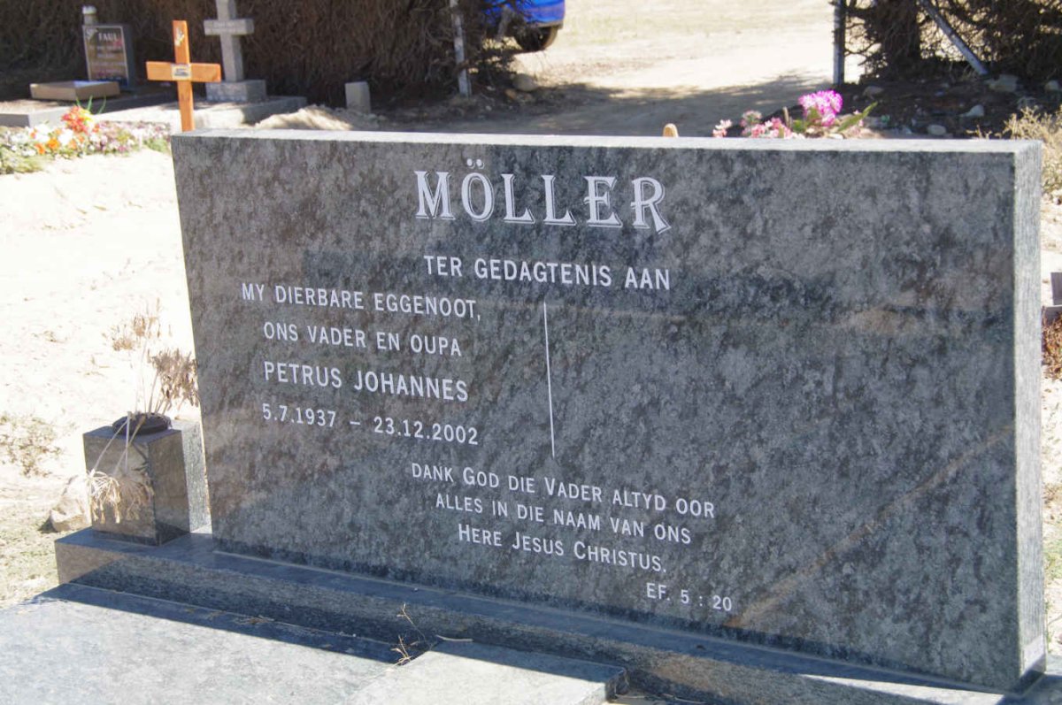 MOLLER Petrus Johannes 1937-2002