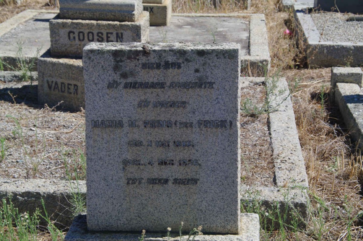 PRINS Maria M. nee FRICK 