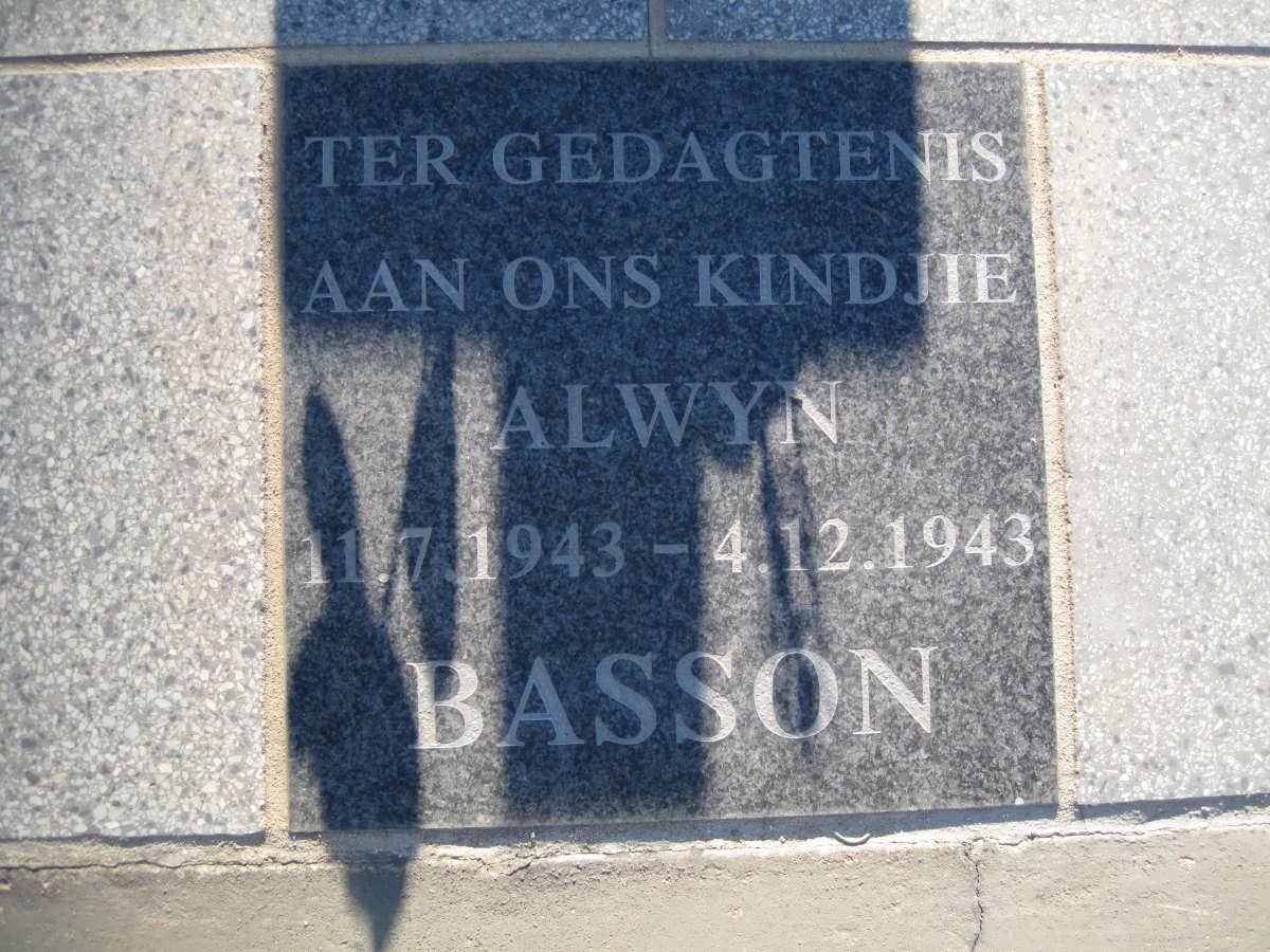 BASSON Alwyn 1943-1943