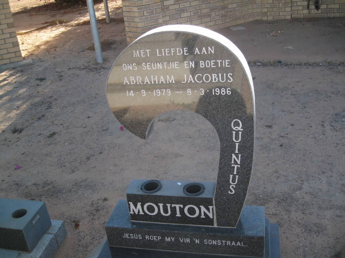 MOUTON Abraham Jacobus Quintus 1979-1986