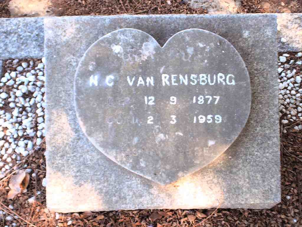 RENSBURG N.C., van 1877-1959