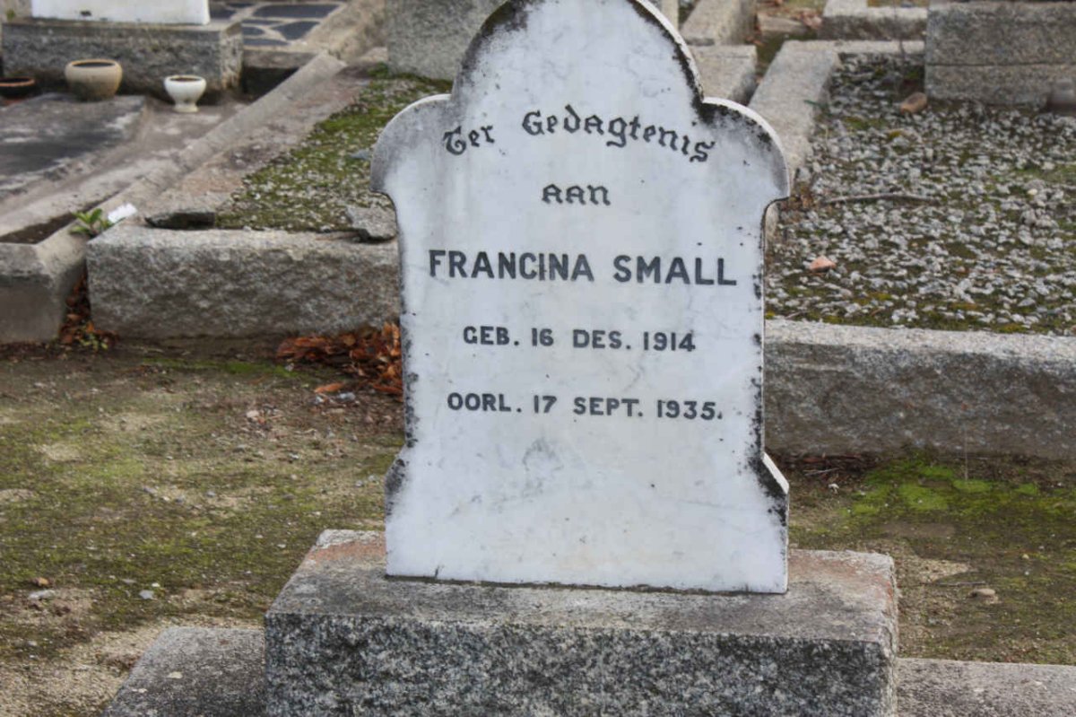 SMALL Francina 1914-1935