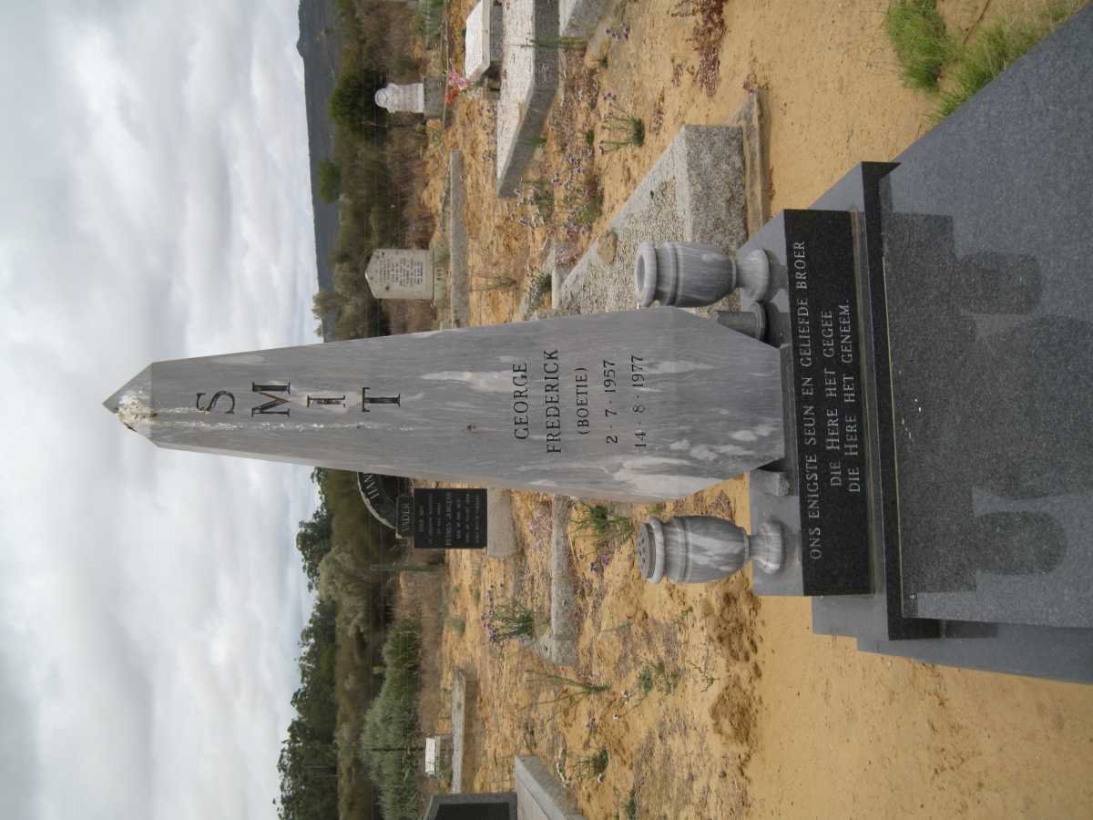 SMIT George Frederick 1957-1977