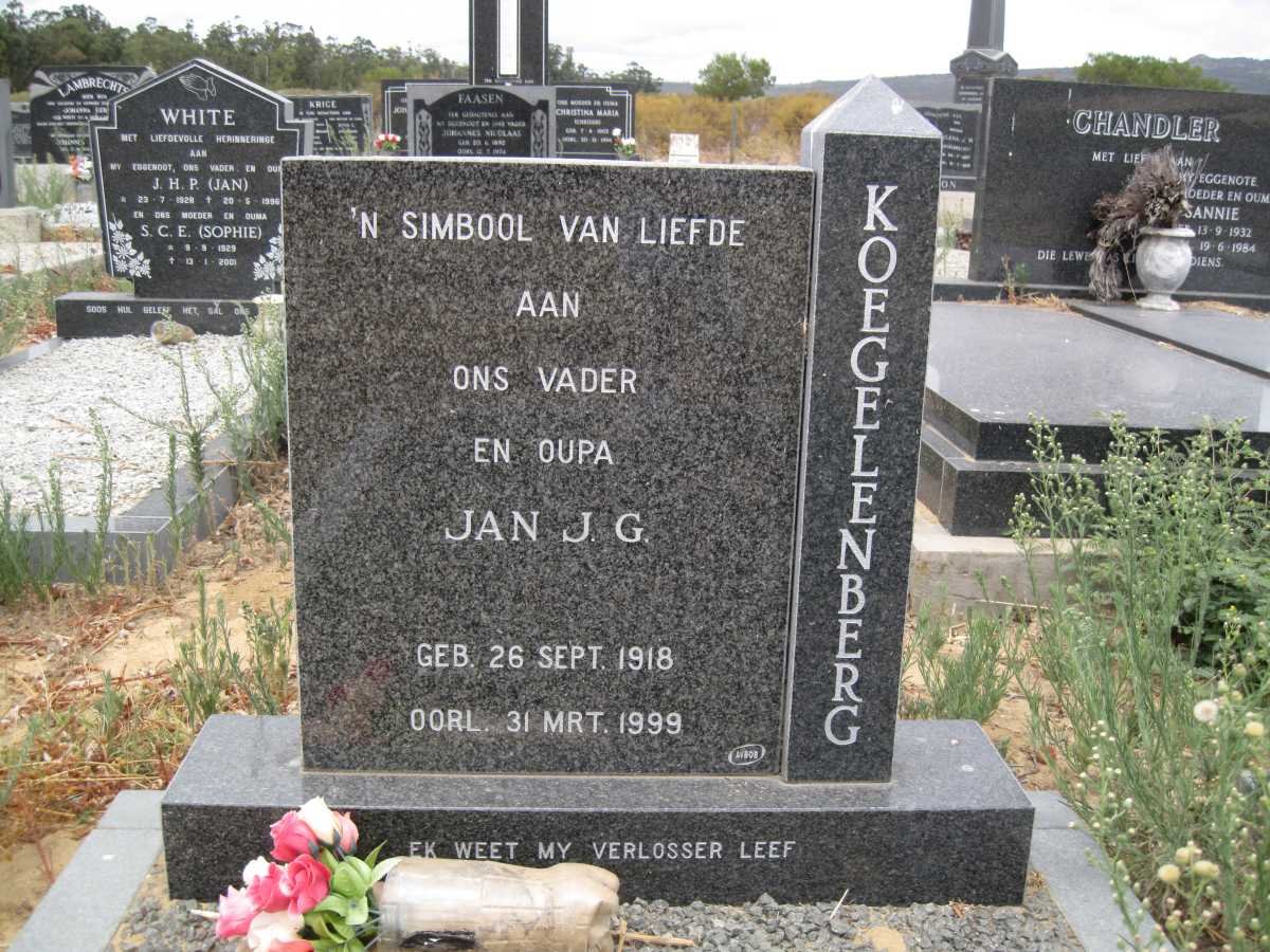 KOEGELENBERG Jan J.G. 1918-1999