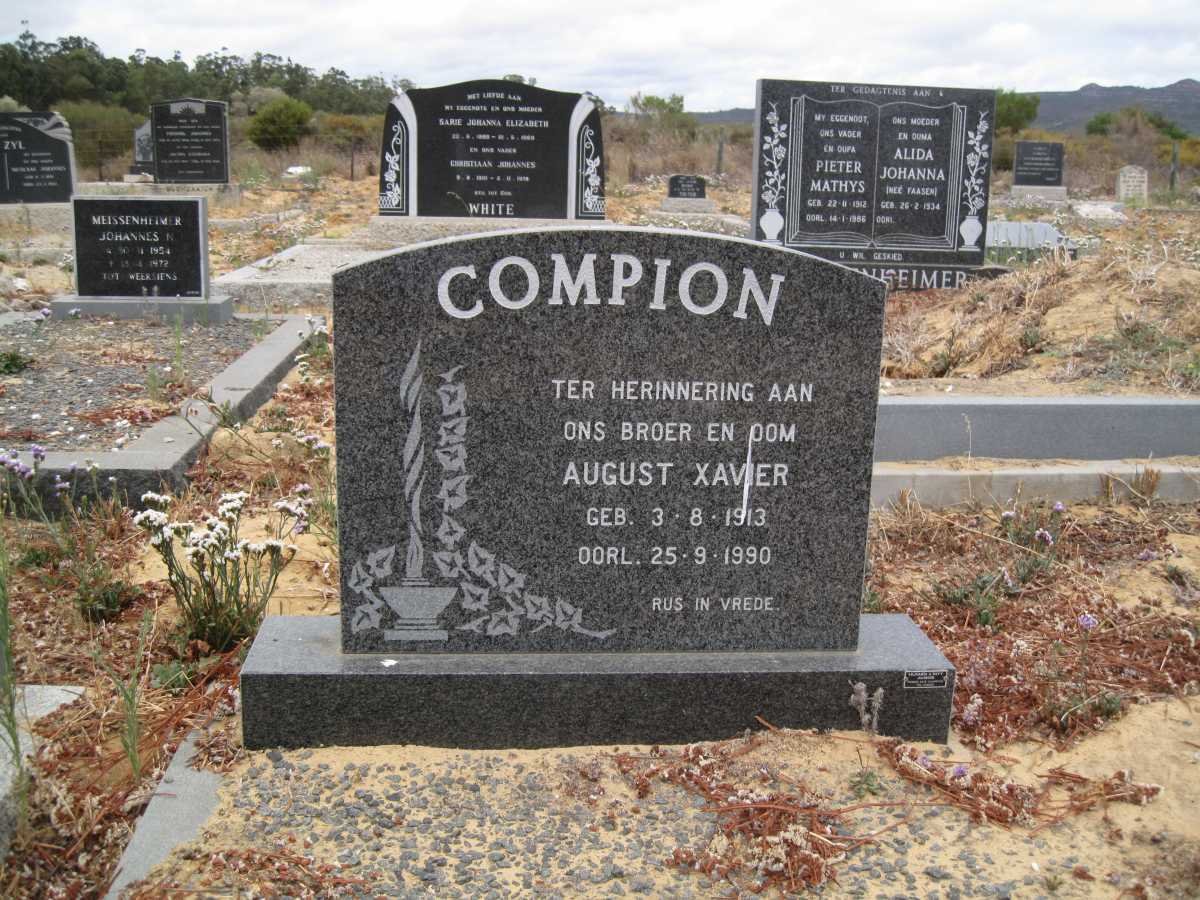 COMPION August Xavier 1913-1990