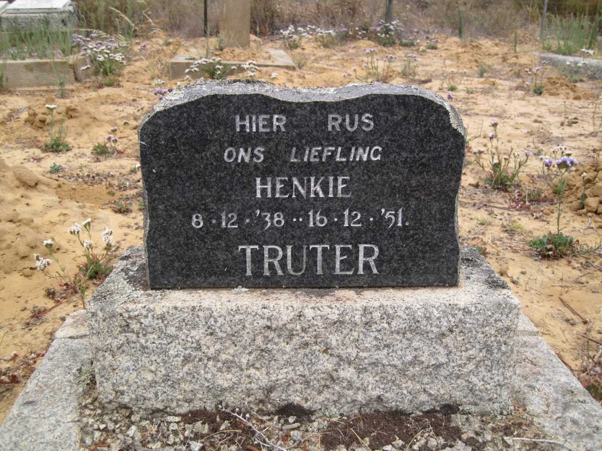 TRUTER Henkie 1938-1951