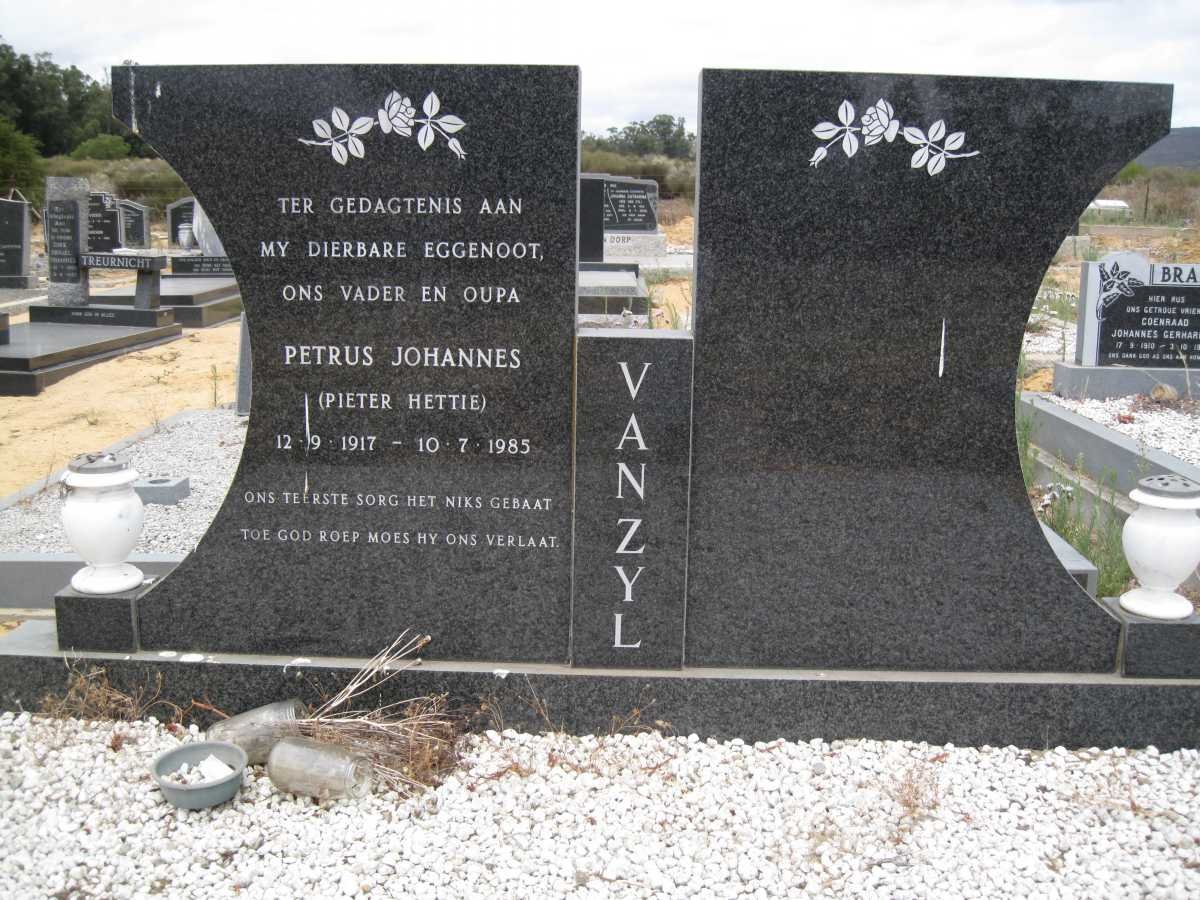 ZYL Petrus Johannes, van 1917-1985