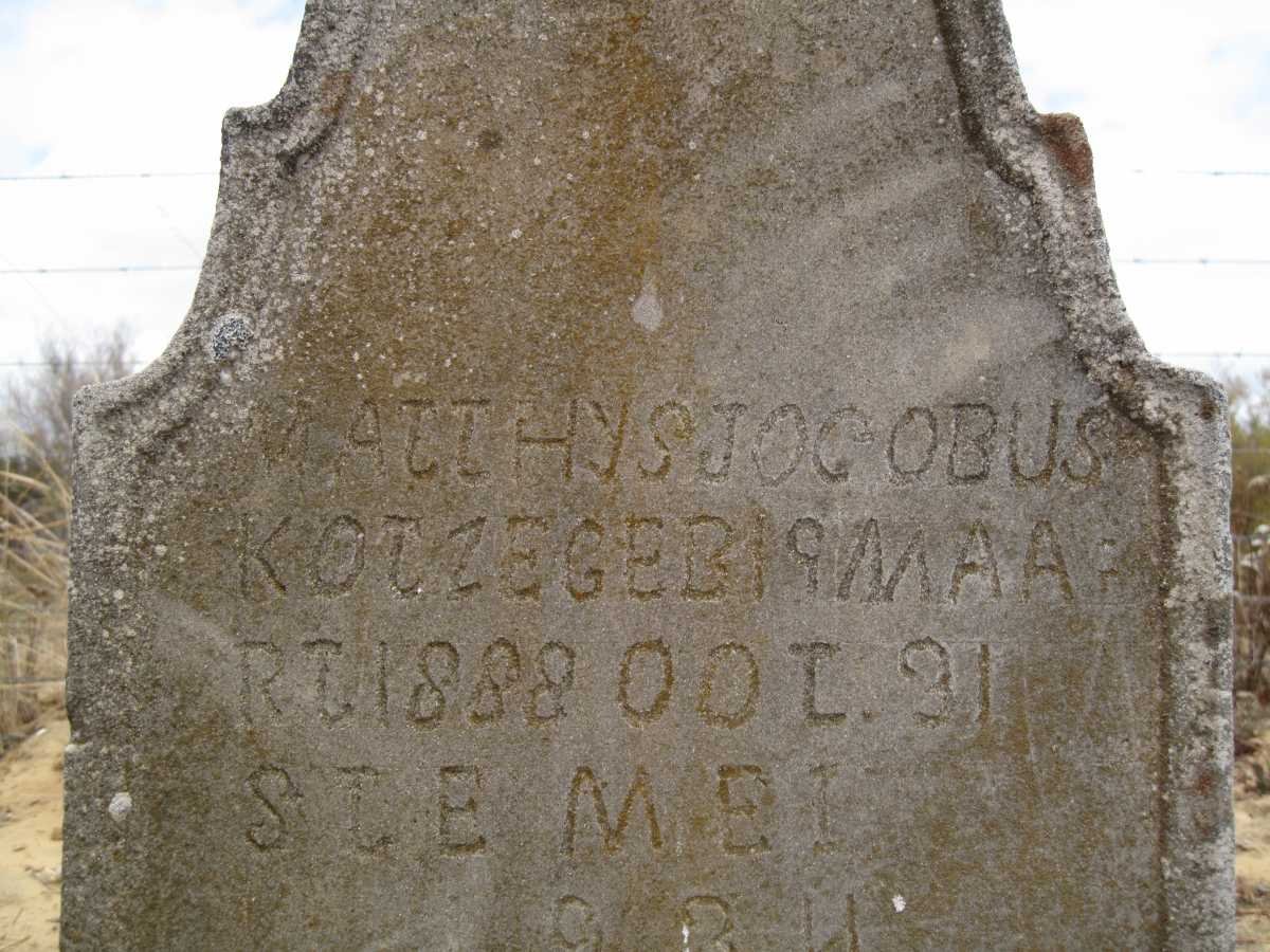 KOTZE Matthys Jocobus 1888-1934