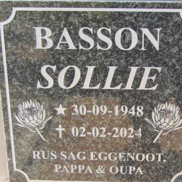 BASSON Sollie 1948-2024