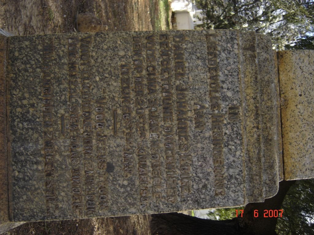 KRIGE Daniel Johannes