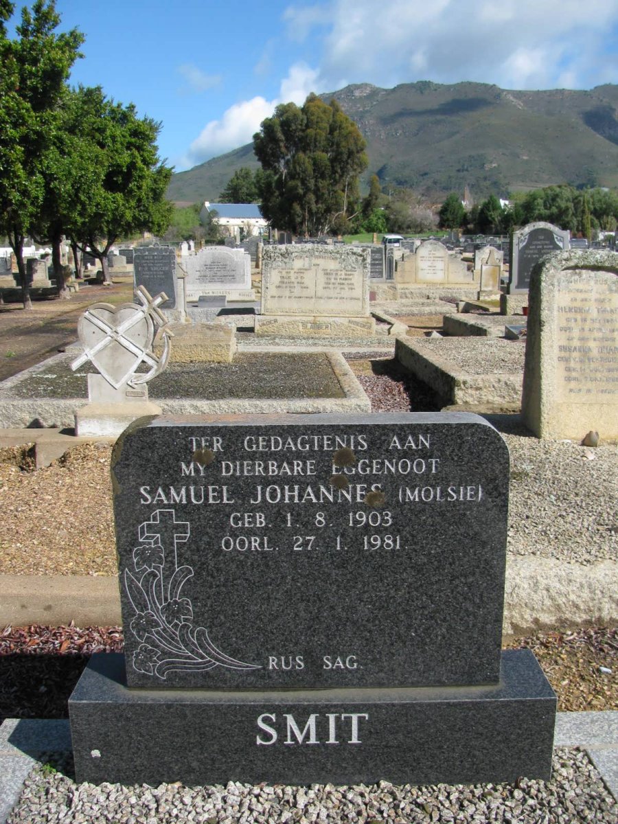 SMIT Samuel Johannes 1903-1981
