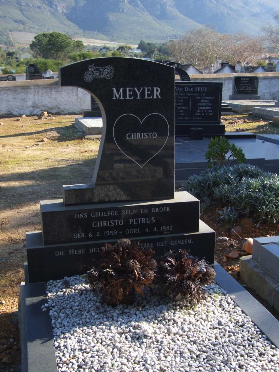 MEYER Christo Petrus 1959-1982