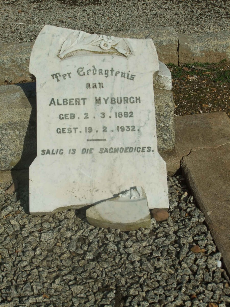 MYBURGH Albert 1862-1932