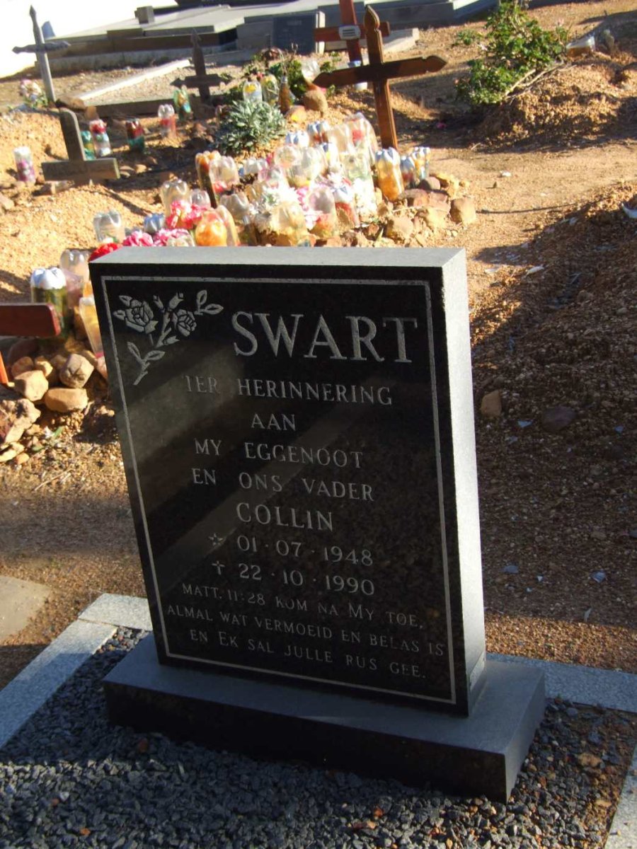 SWART Collin 1948-1990