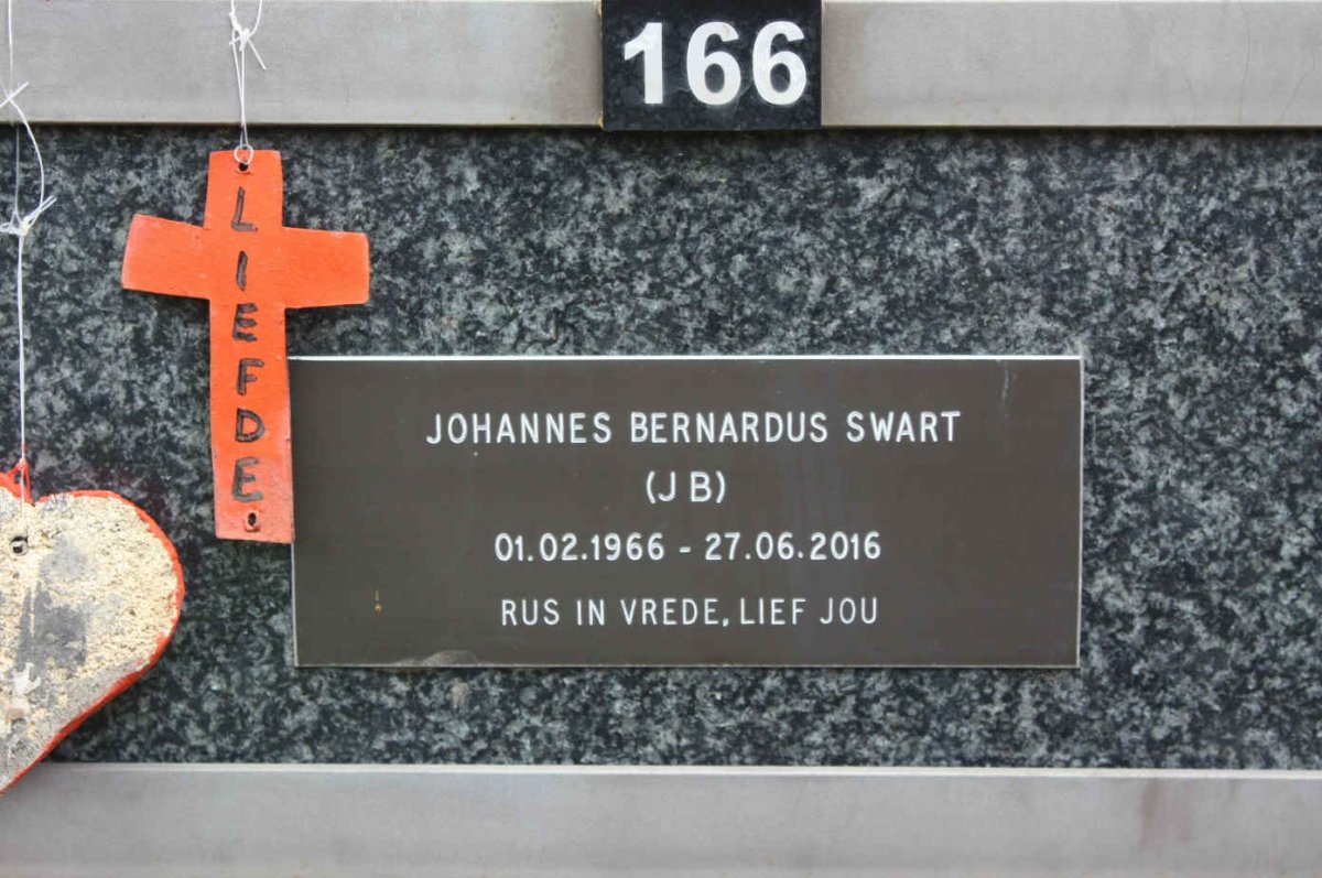 SWART Johannes Bernardus 1966-2016