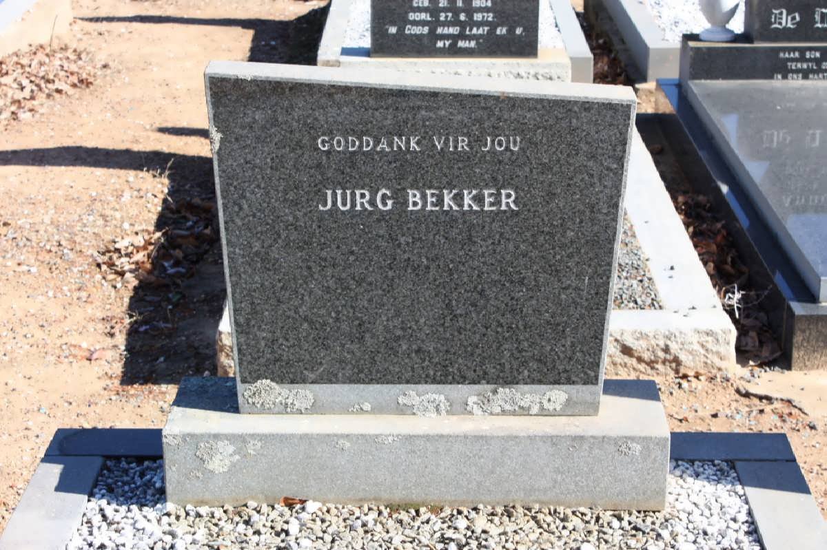 BEKKER Jurg