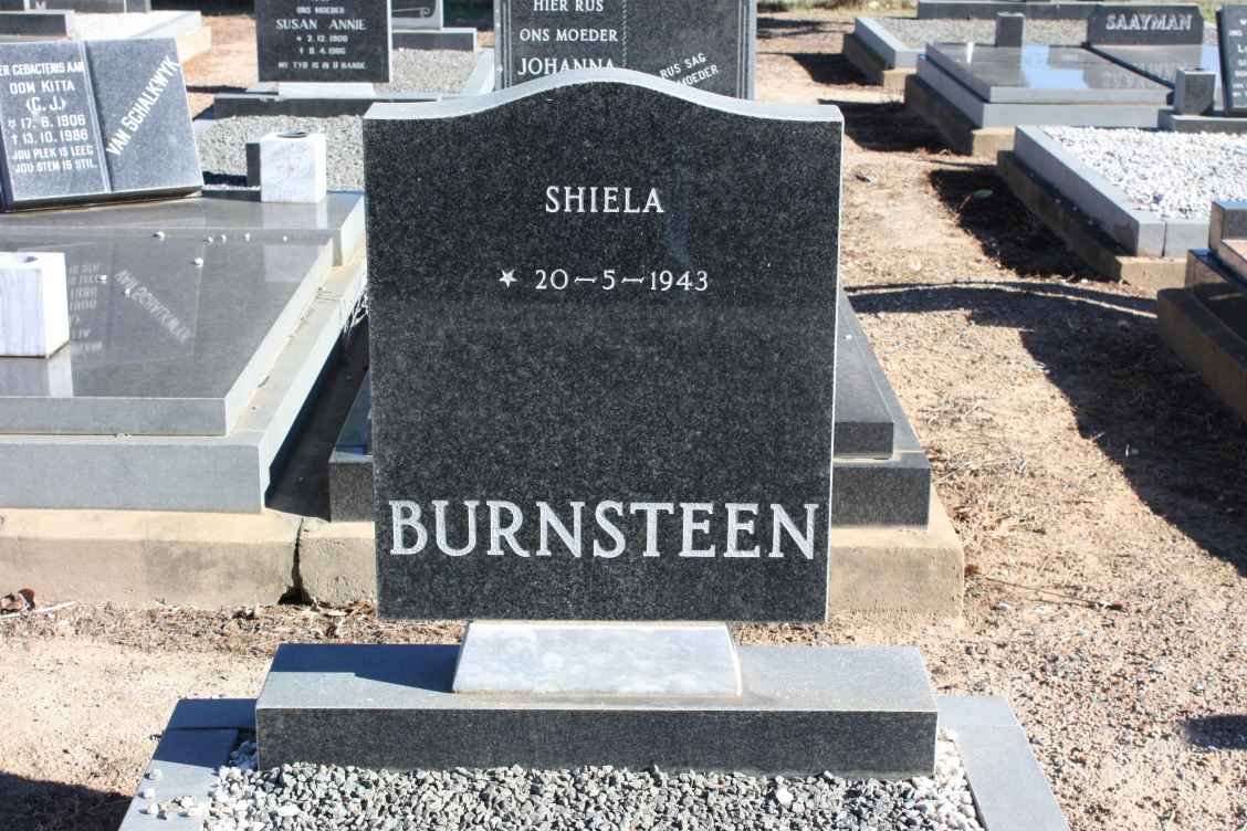 BURNSTEEN Shiela 1943-