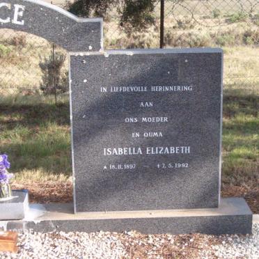 BRUCE Christoffel Fredirick 1897-1974 &amp; Isabella Elizabeth 1897-1992 