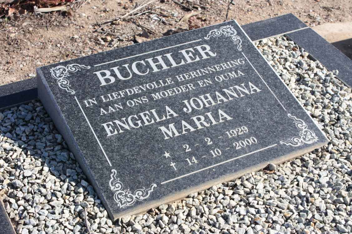 BUCHLER Engela Johanna Maria 1929-2000