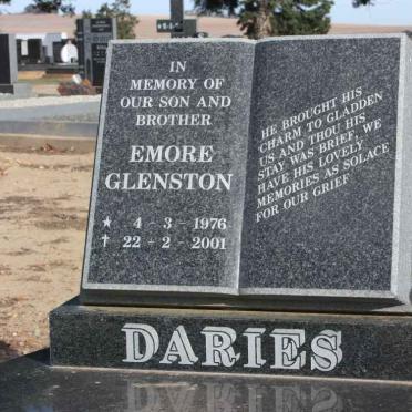DARIES Emore Glenston 1976-2001