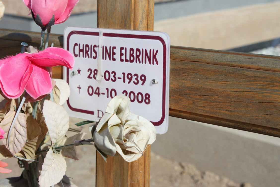 ELBRINK Christine 1939-2008