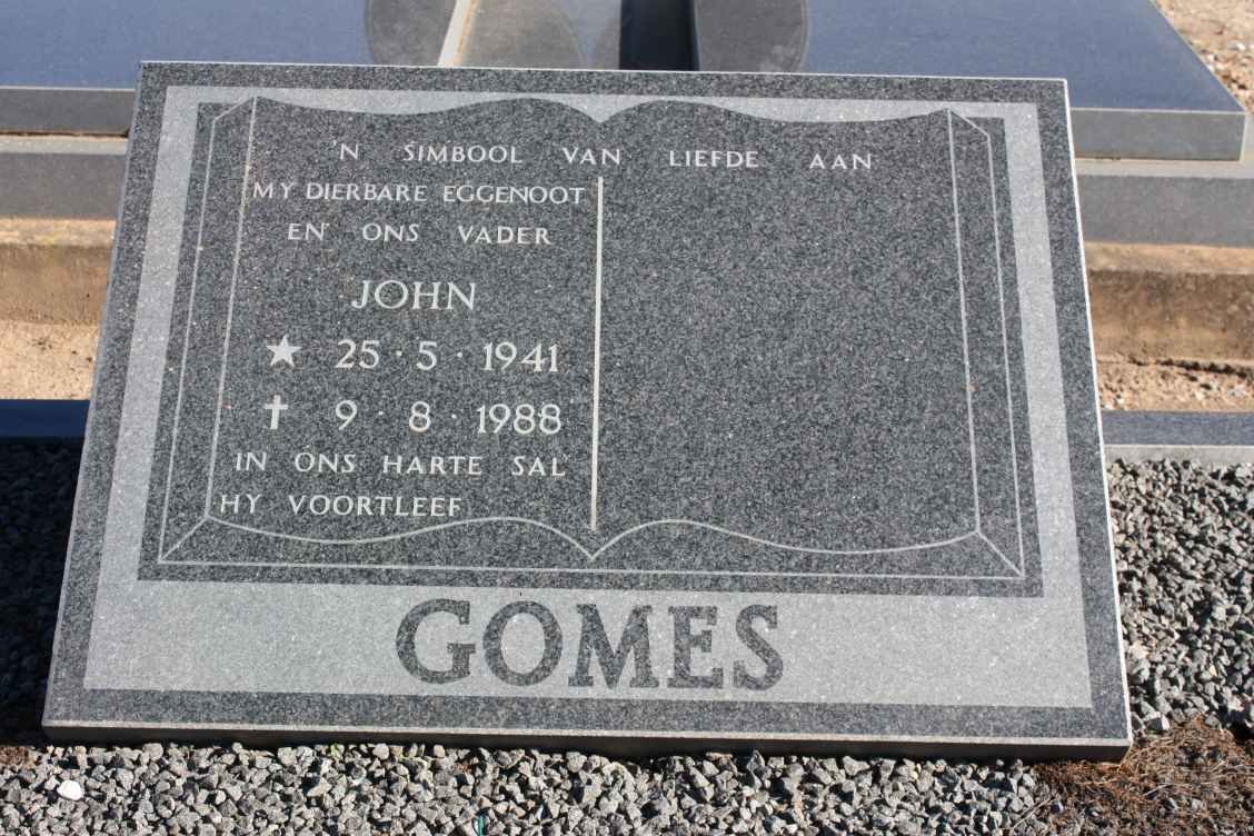 GOMES John 1941-1988
