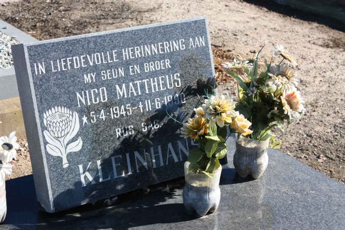 KLEINHANS Nico Mattheus 1945-1990