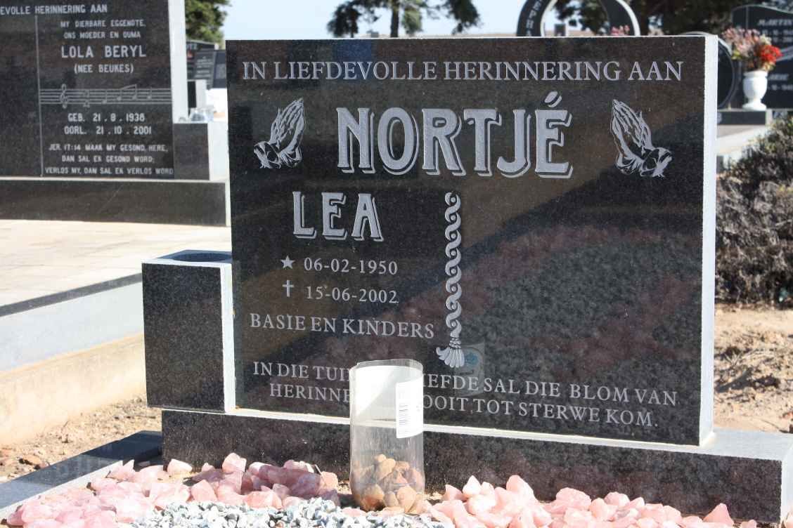 NORTJÉ Lea 1950.2002
