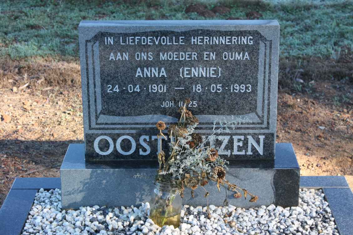 OOSTHUIZEN Anna 1901-1993