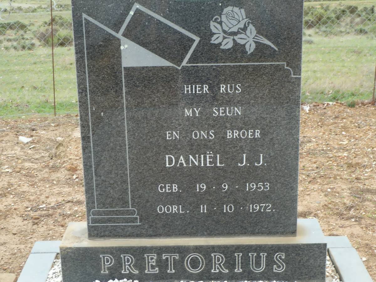 PRETORIUS Daniël J.J. 1953-1972