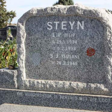 STEYN E.P. 1934-1998 &amp; S.J. 1945-