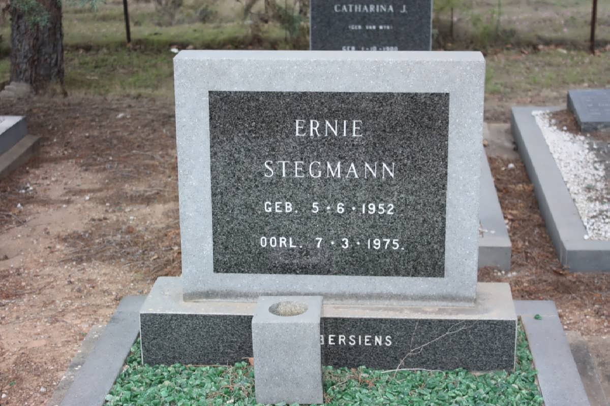 STEGMANN Ernie 1952-1975