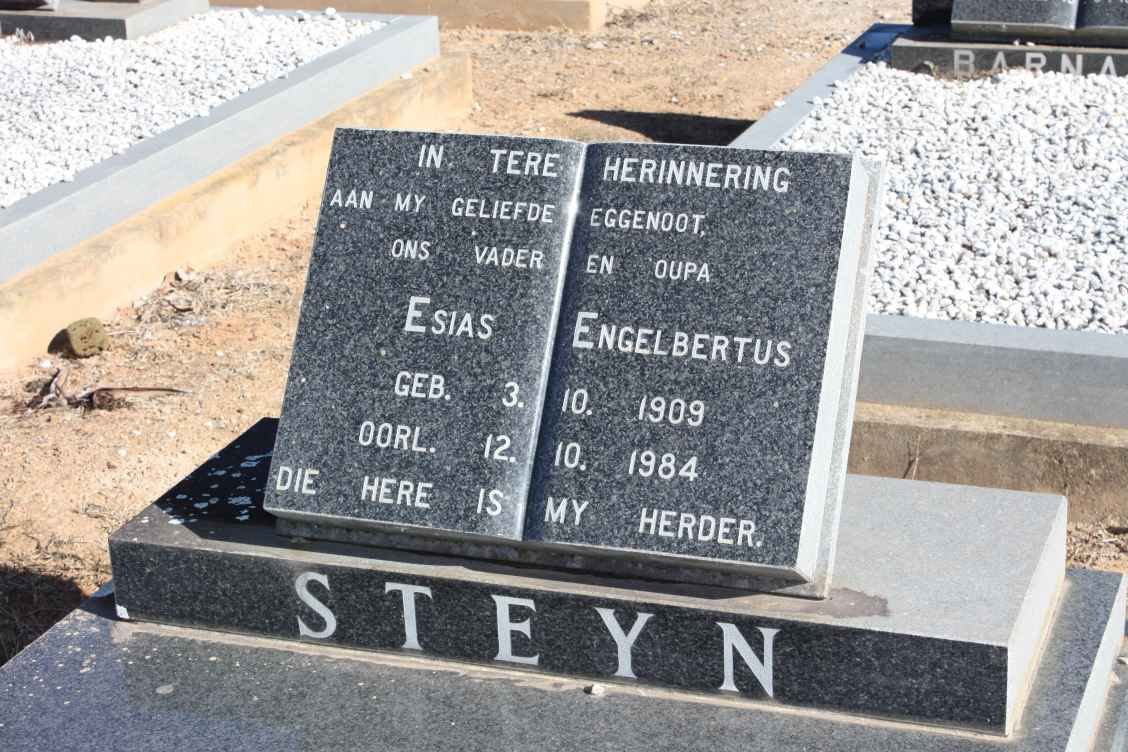 STEYN Esias Engelbertus 1909-1984
