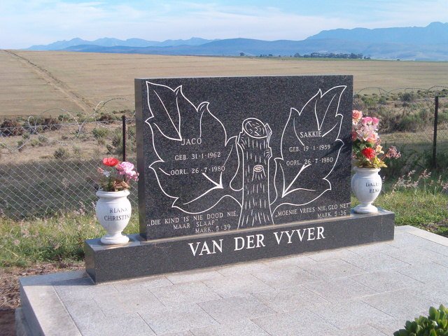 VYVER Jaco, van der 1962-1980 :: VAN DER VYVER Sakkie 1959-1980