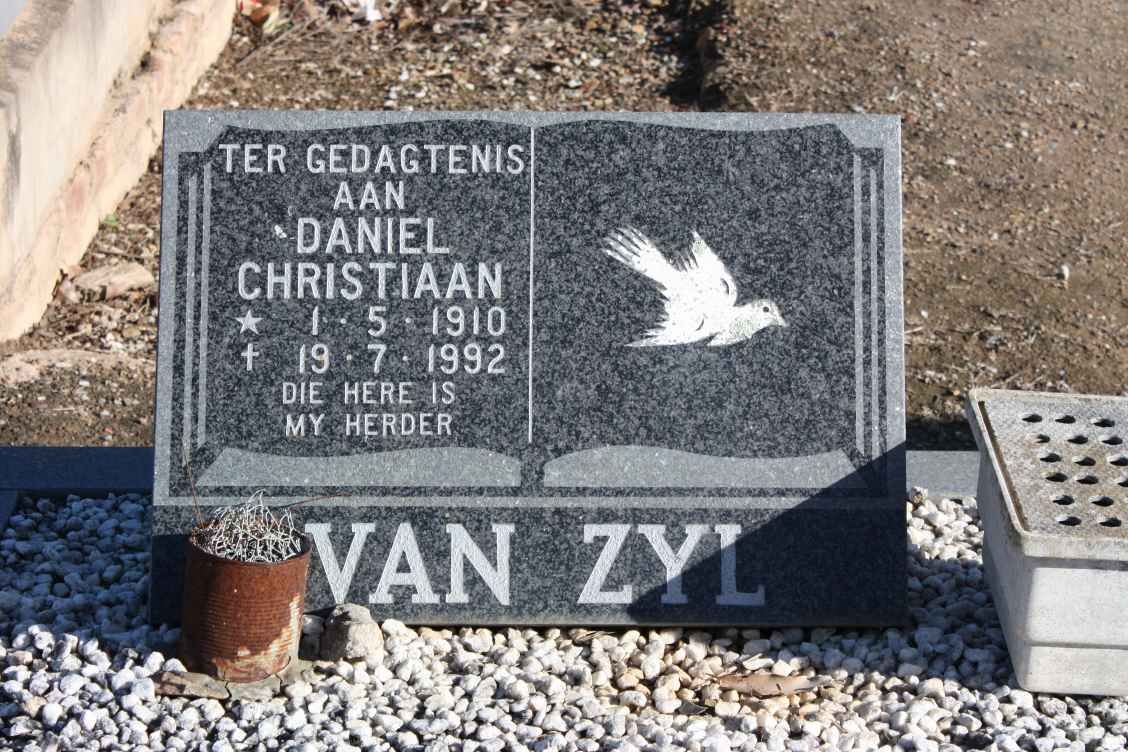 ZYL Daniel Christiaan, van 1910-1992