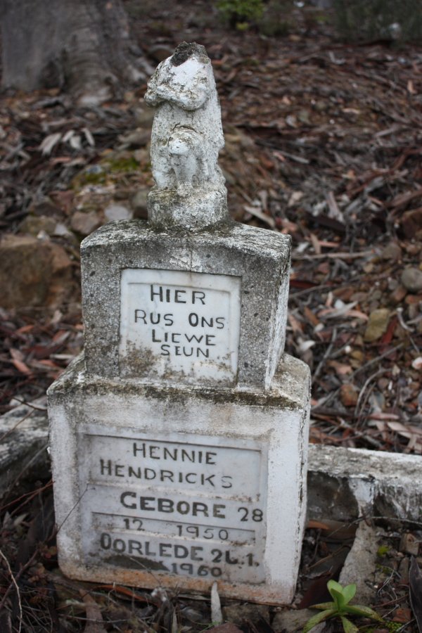 HENDRICKS Hennie 1950-1950