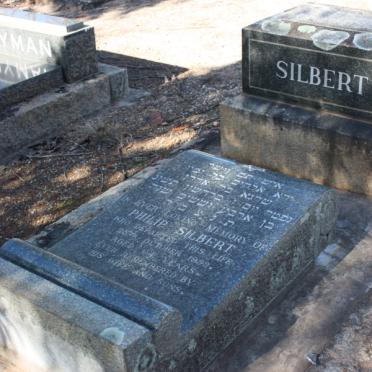 SILBERT Philip  -1952