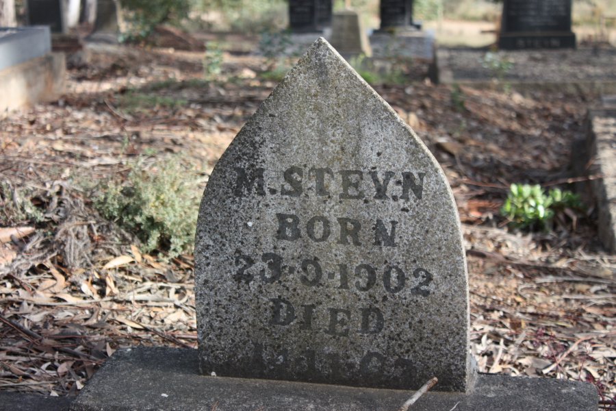STEYN M. 1902-?