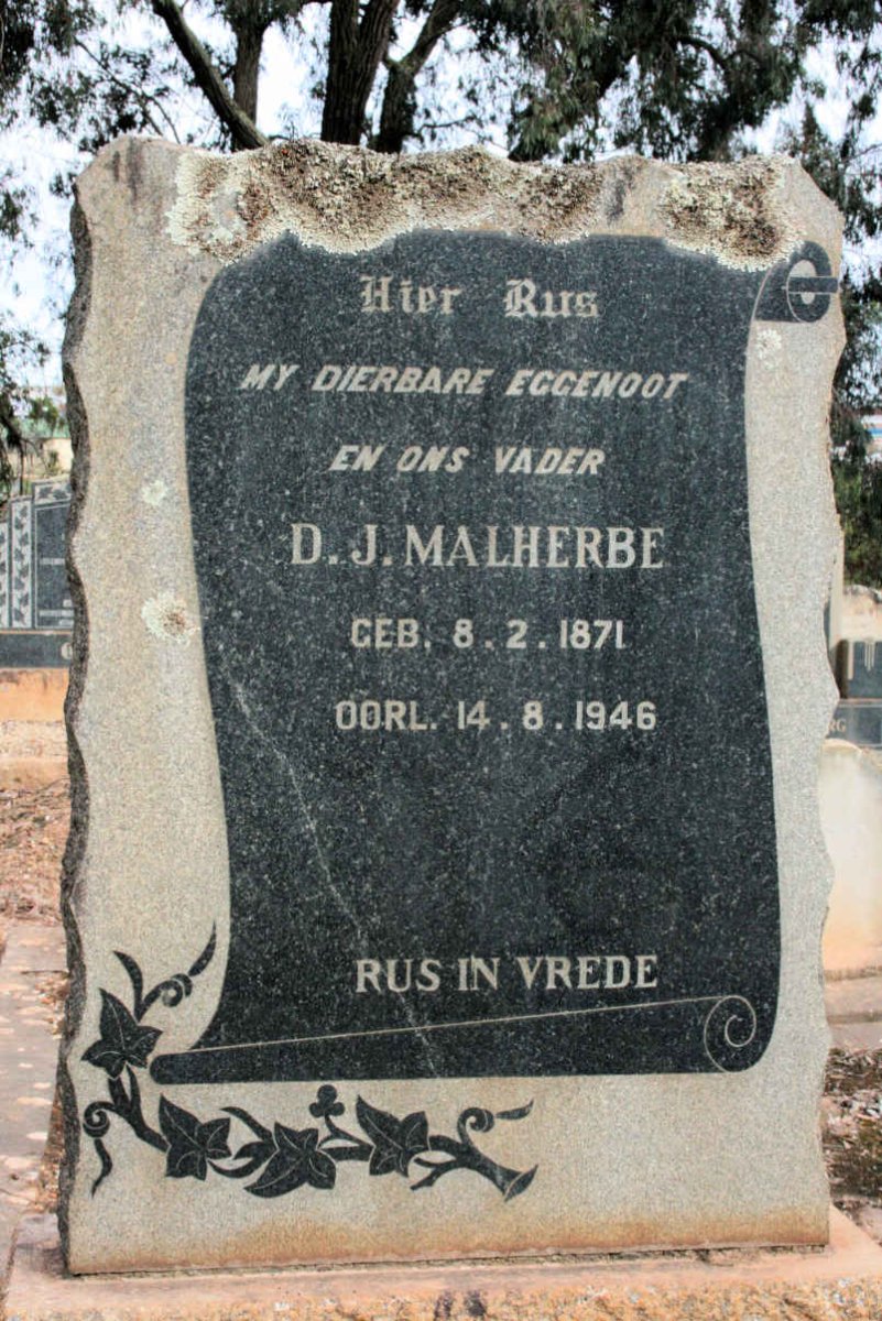 MALHERBE D.J. 1871-1946