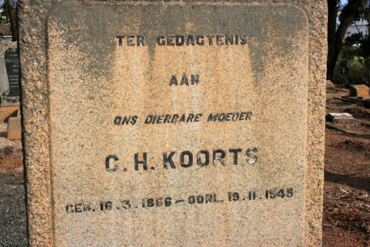 KOORT C.H. 1866-1945