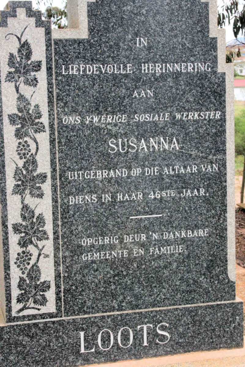 LOOTS Susanna