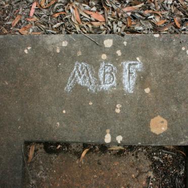 ? M. B. F.