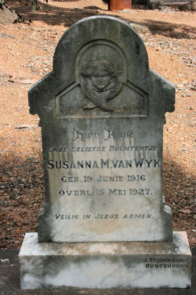 WYK Susanna M., van 1916-1927